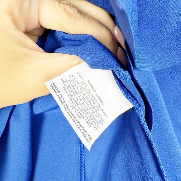 NIKE GOLF | Royal Blue Wrap Style Skirt Dri Fit Belt Loops Women’s Size 8 - Picture 8 of 8